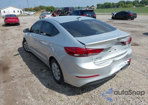 2018 Hyundai Elantra Se из США, поврежденный, VIN 5NPD74LF1JH376103